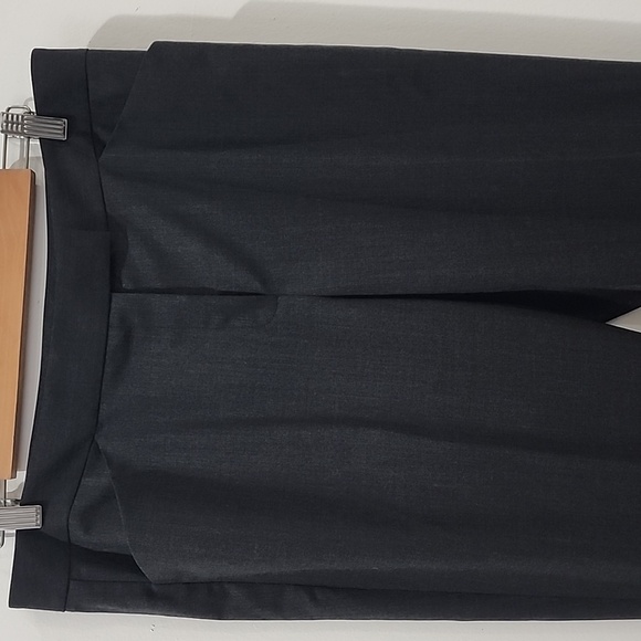 Lafayette 148 Irving Straight Leg Stretch Wool Blend Pants - Picture 3 of 14